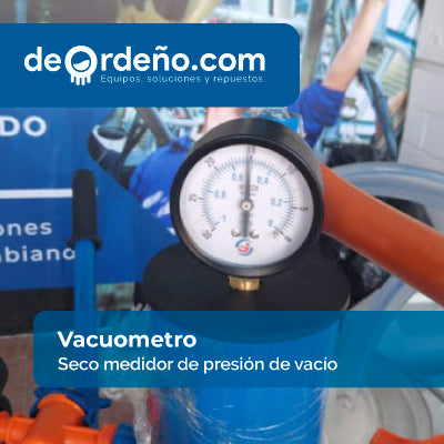 Vacuómetro o Manómetro de Vacío en Seco + ENVIO GRATIS 🚚